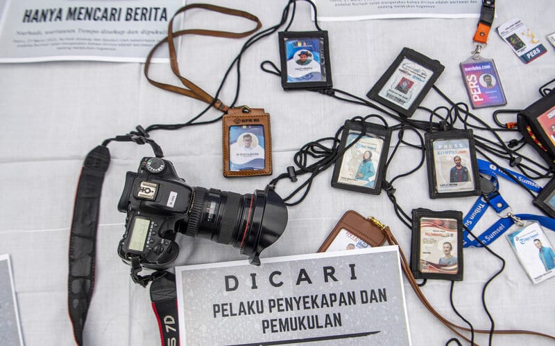 Foto Polres Karawang Periksa Dugaan Penganiayaan Wartawan