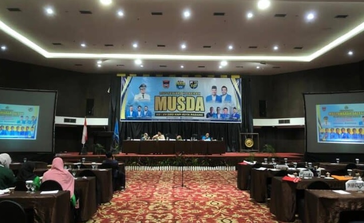Foto Musda KNPI Padang, Pemilihan Ketua Hampir Dipastikan Aklamasi