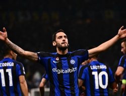 Foto Inter Milan Sukses Kantongi Tiga Poin Usai Tekuk Barcelona 1-0