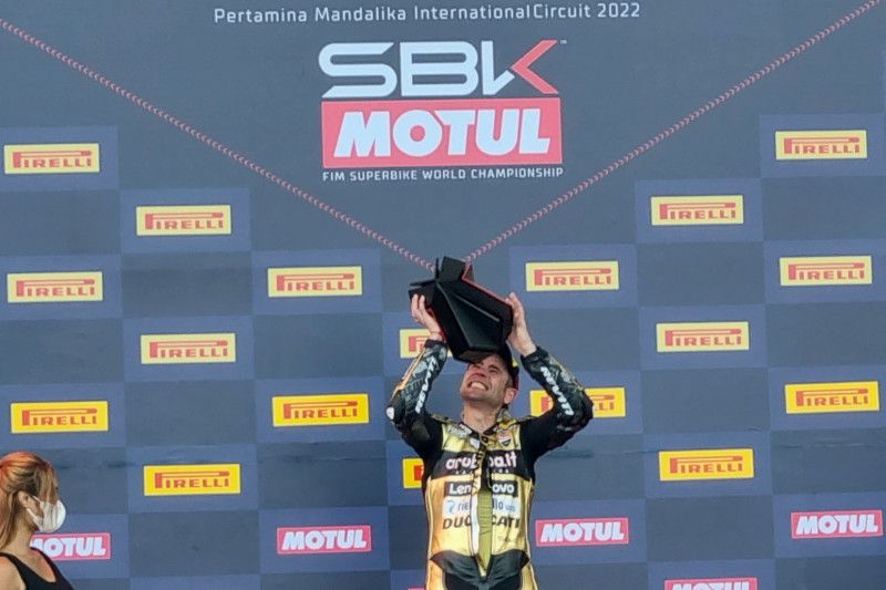 Foto Alvaro Bautista Juara World Superbike 2022 