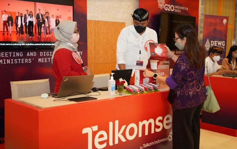 Foto Telkomsel Hadirkan Kemudahan Akses untuk Produk dan Layanan Digital Unggulan di KTT G20 