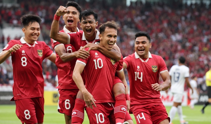 Foto Indonesia ke Semifinal Piala AFF