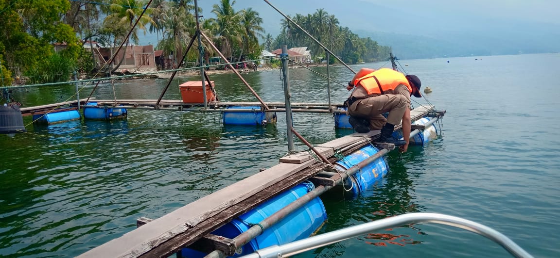 Foto Terhitung Februari 2023, Tak Ada Lagi Penangkapan Ikan Bilih gunakan Bagan di Danau Singkarak