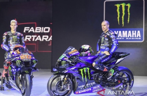 Foto Tampilan Yamaha M1 &quot;lebih agresif&quot; Untuk Tantang Musim MotoGP 2023