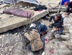 Foto Korban Gempa Dahsyat Turki Terus Bertambah Capai 20.000 Orang