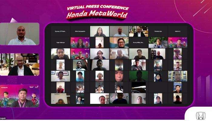 Foto Honda dan Telkom Berkolaborasi Hadirkan Dunia Virtual Honda MetaWorld