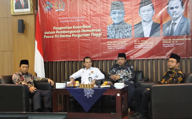 Foto Anggota DPD RI Hilmy Muhammad: Perguruan Tinggi Harus Maksimalkan Peran Kontrol Sosial dalam Demokrasi