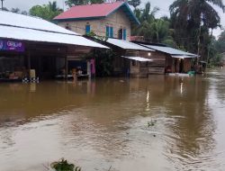 Foto Wilayah Timpeh Dharmasraya Dilanda Banjir