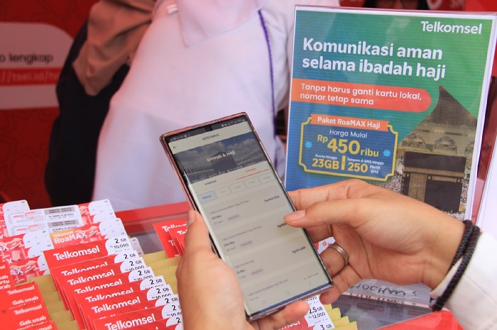 Foto Operasikan GraPARI Mekah, Telkomsel Hadirkan Paket RoaMAX Haji
