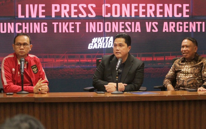 Foto Tiket Indonesia vs Argentina Dijual 5 Juni, Paling Murah Rp600 Ribu