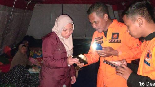 Foto Pascagempa M4,6 Sukabumi, 463 Warga Kabupaten Bogor Mengungsi