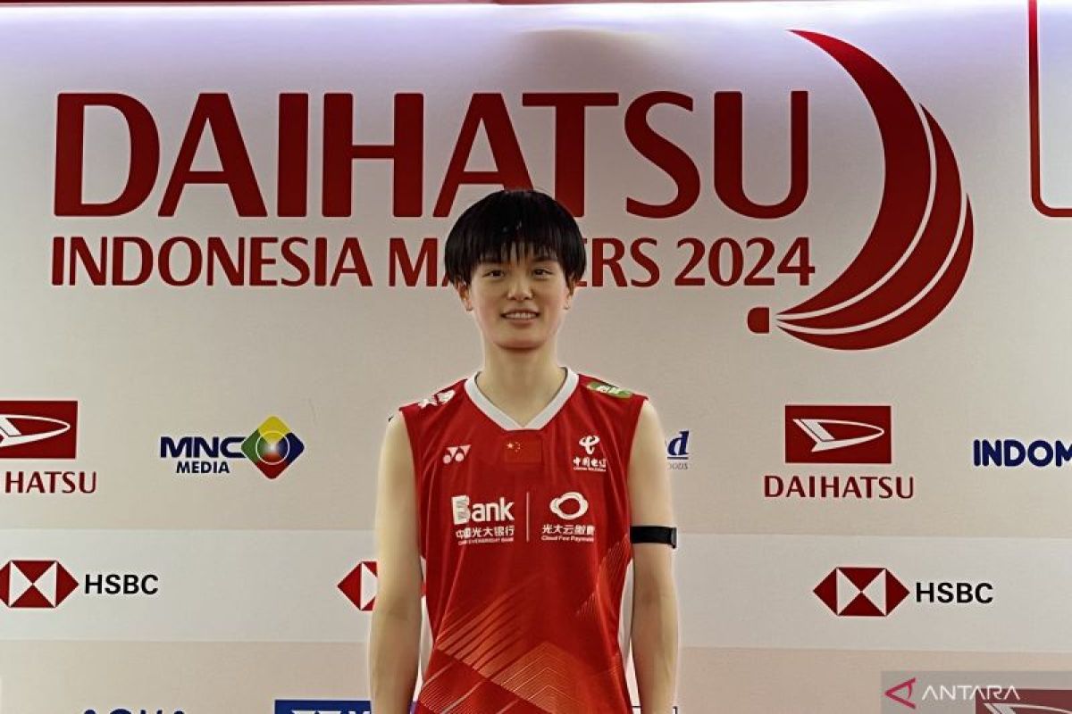 Foto Wang Zhi Yi juara tunggal putri Daihatsu Indonesia Masters