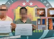 Foto Dua Pengedar Ganja Ditangkap di Payakumbuh