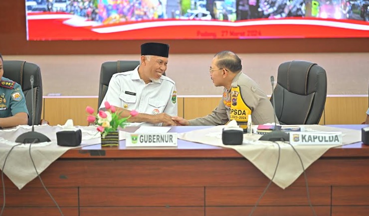 Foto 4.777 Personel TNI/Polri Dilibatkan di Operasi Ketupat Singgalang 2024