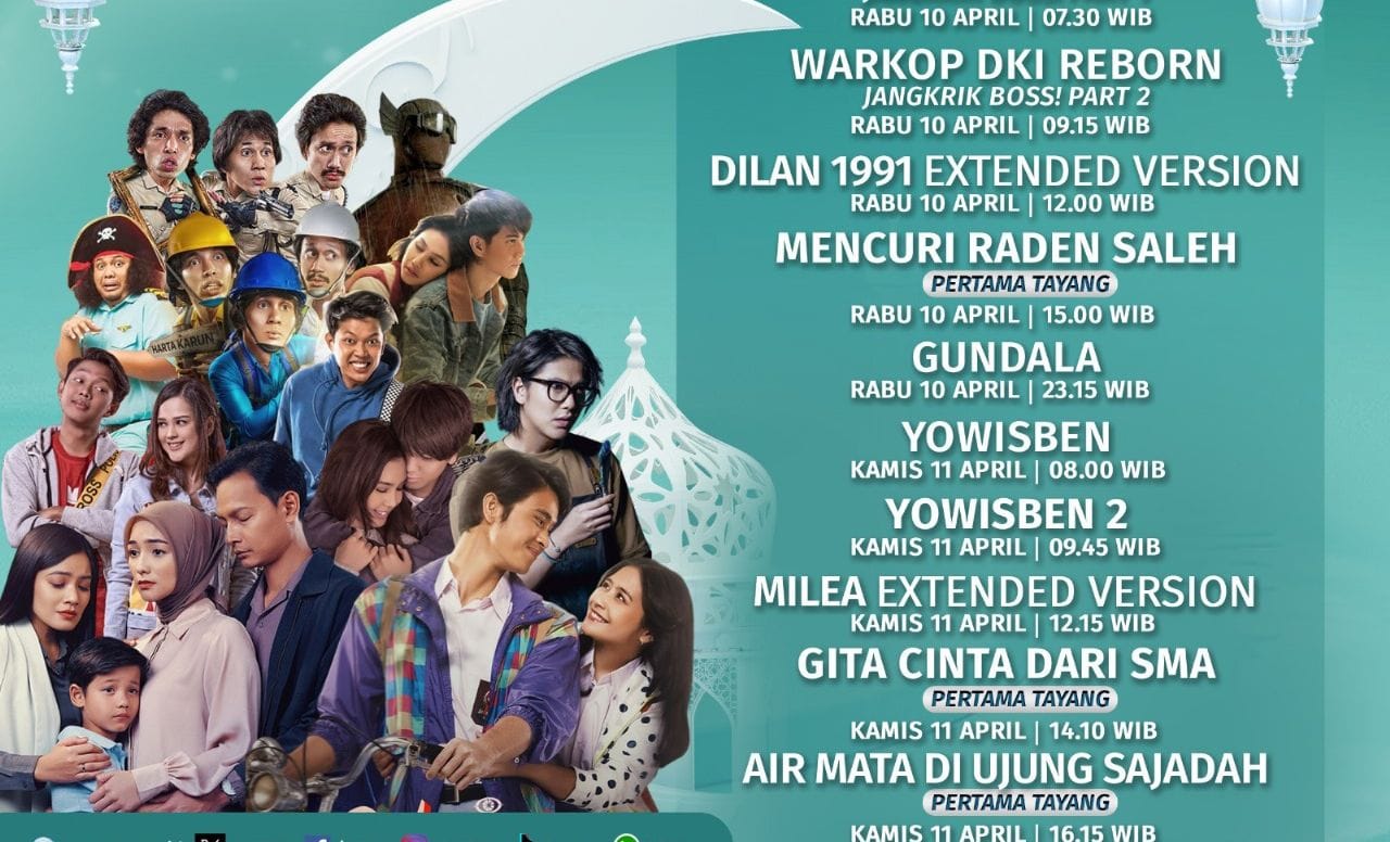 Foto SCTV dengan Lebaran Penuh Cinta Hadirkan Sederet Film Indonesia Terbaik