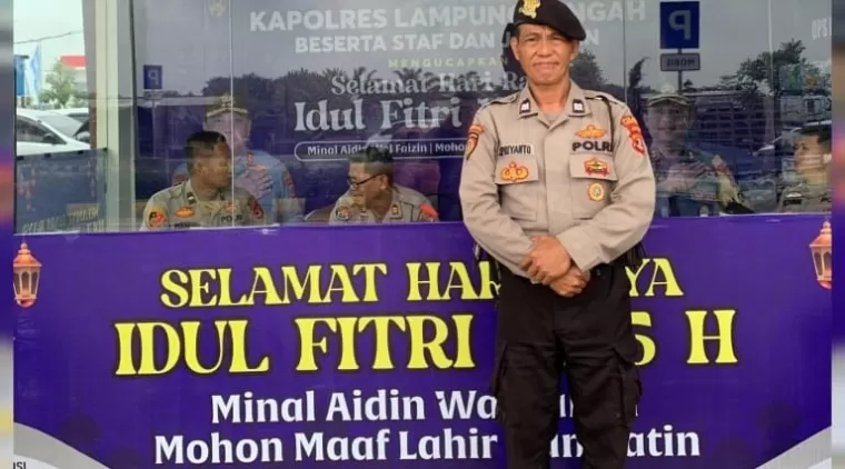 Aiptu Supriyanto Terima Penghargaan dari Kapolda Lampung