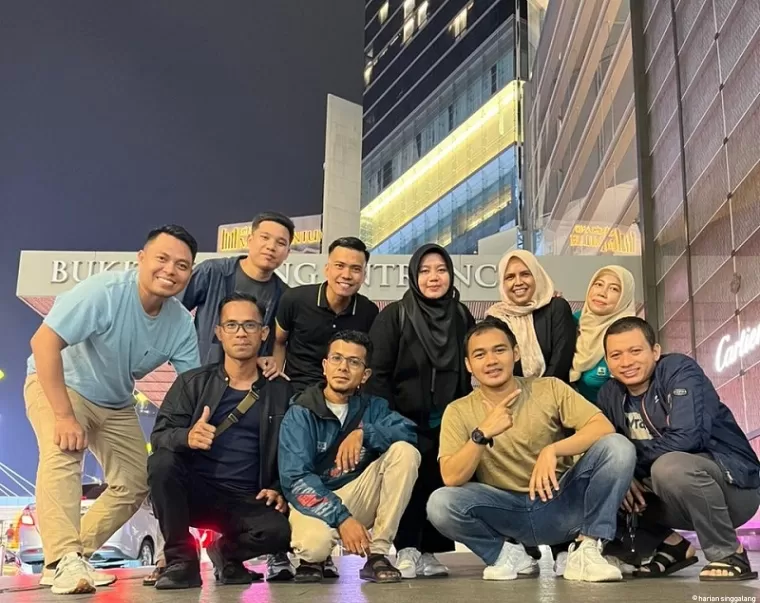 Suasana malam di Bukit Bintang, Kuala Lumpur. (ist)