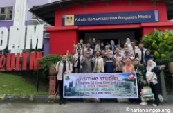 Mahasiswa Magister Ilmu Komunikasi FISIP Unand Kunjungan Studi ke Kuala Lumpur dan Melaka