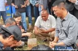 Makam Iwan Sutrisman, Casis Bintara TNI AL Dibongkar