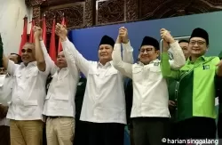 Prabowo dan Muhaimin Sikandar. (antara)