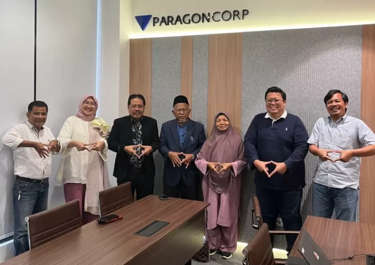 Panitia acara dari Malaysia bersilaturahim ke PT. Paragon Technology And Innovations (Wardah) di Jakarta, pekan lalu.*