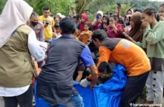 Mayat Mengapung di Batang Ombilin, Diduga Korban Banjir Lahar Dingin Marapi