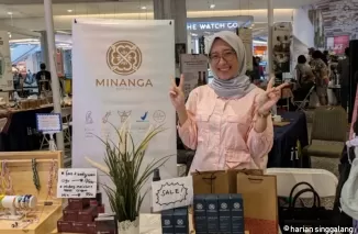 Laressa Amaly, Co-Founder dan CEO Minanga, produk kecantikan dan perawatan tubuh berbahan alami dari alam Sumatera Barat.
