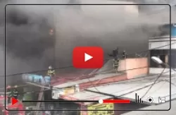 Video Kawasan Blok A Pasar Raya Padang Terbakar!!!