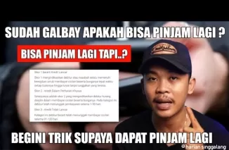 Ilustrasi trik pinjam lagi di pinjol. (Foto: YouTube Bang Apri TV)
