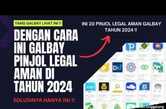Ilustrasi galbay pinjol. (Foto: YouTube CEP MZ Tutorial)