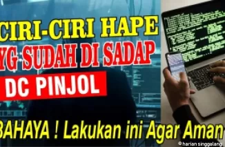 Ilustrasi ciri-ciri HP disadap. (Foto: Bang Tri)