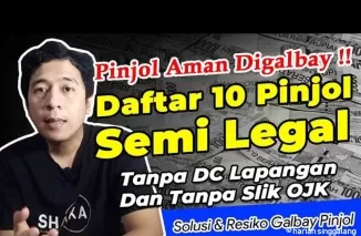 Ilustrasi pinjol semi legal.