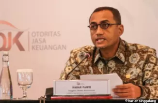 Anggota Dewan Komisioner OJK, Hasan Fawzi. (Foto: TokoNews)