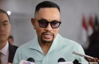 Bendahara Umum Partai Nasdem Ahmad Sahroni . (Foto: tvOneNews)