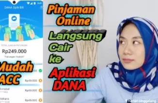 Ilustrasi pinjol cair ke DANA. (Foto: RP Project)