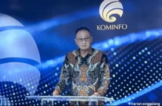Dirjen Aptika Kominfo Semuel Pengerapan. (Foto: Kompascom)