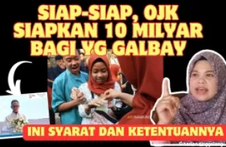 Ilustrasi OJK siapkan Rp10 miliar. (Foto; YouTube Desi Sutriani)