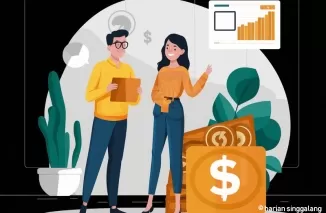 Ilustrasi Website Penghasil Uang, nusaresearch (foto: Ideogram AI)