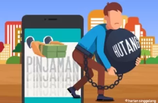 Ilustrasi pinjaman online. (Foto: Media Konsumen)