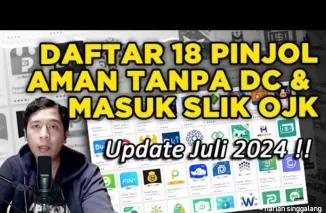 Ilustrasi pinjol tanoa DC. (Foto: YouTube Sekilas PInjol)