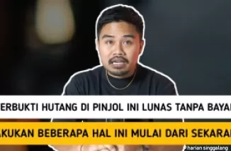 Ilustrasi utang pinjol lunas otomatis.