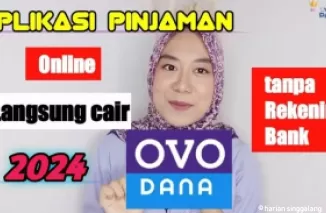 Aplikasi pinjol langsung cair ke OVO dan DANA. (Foto: YouTube)