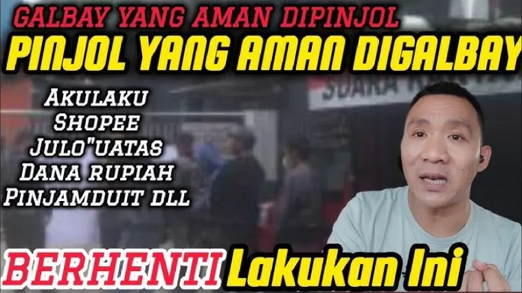 Pinjol yang aman digalbay. (Foto: YouTube Solusi Hutang).