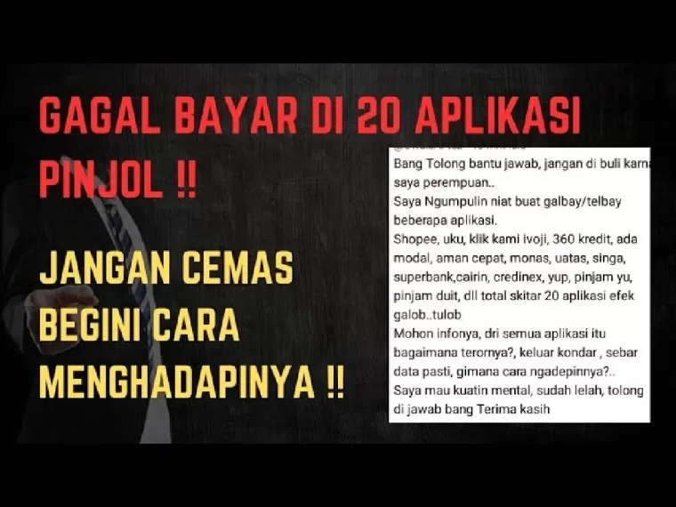 Pinjol aman digalbay.