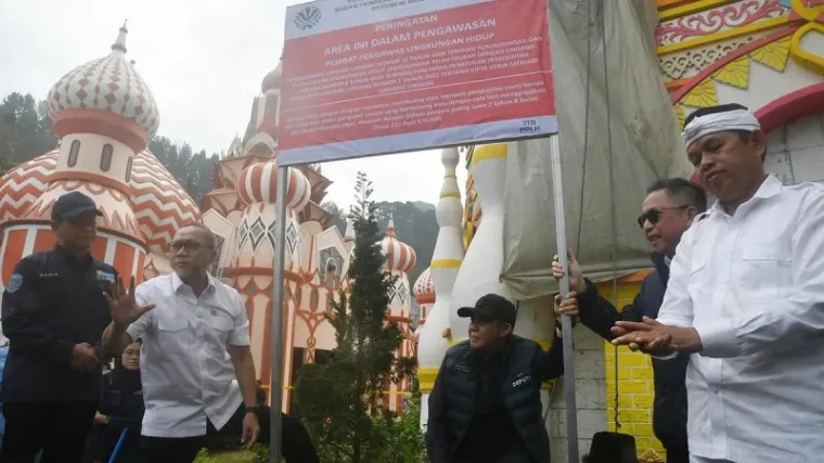 Penyegelan Tempat Wisata di Puncak Bogor, Arisal Aziz:'Pemerintah Atasi Masalah Banjir Langsung ke Akarnya