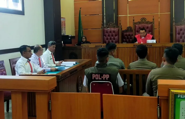Enam Pelanggar Perda Disidang di PN Padang