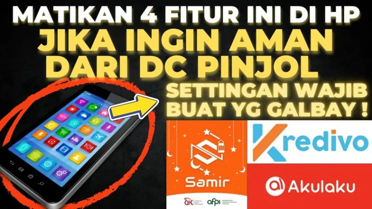 Ilustrasi tips aman galbay pinjol 2025. (Foto: Canva/ kanal Youtube Inspirasi Pagi)