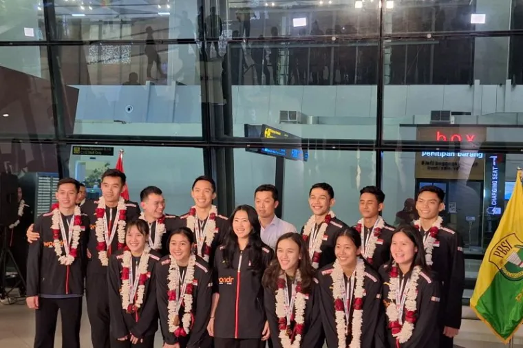 Tim Bulutangkis Indonesia Raih Perunggu Piala Sudirman