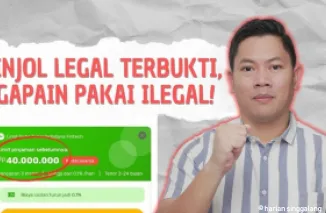 Ilustrasi Pinjol Legal OJK 2025. (Foto: Canva/ kanal Youtube Andre Tuwan)