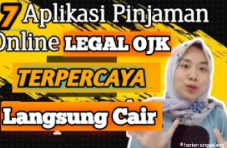 Ilustrasi Pinjol Legal OJK 2025. (Foto: Canva/ kanal YoutubeRP Project)